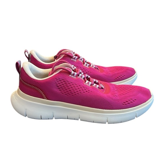 Cole Haan Zerogrand Journey Running Sneaker Shoe Fuchsia Pink Knit Athletic 9.5B - Picture 6 of 16